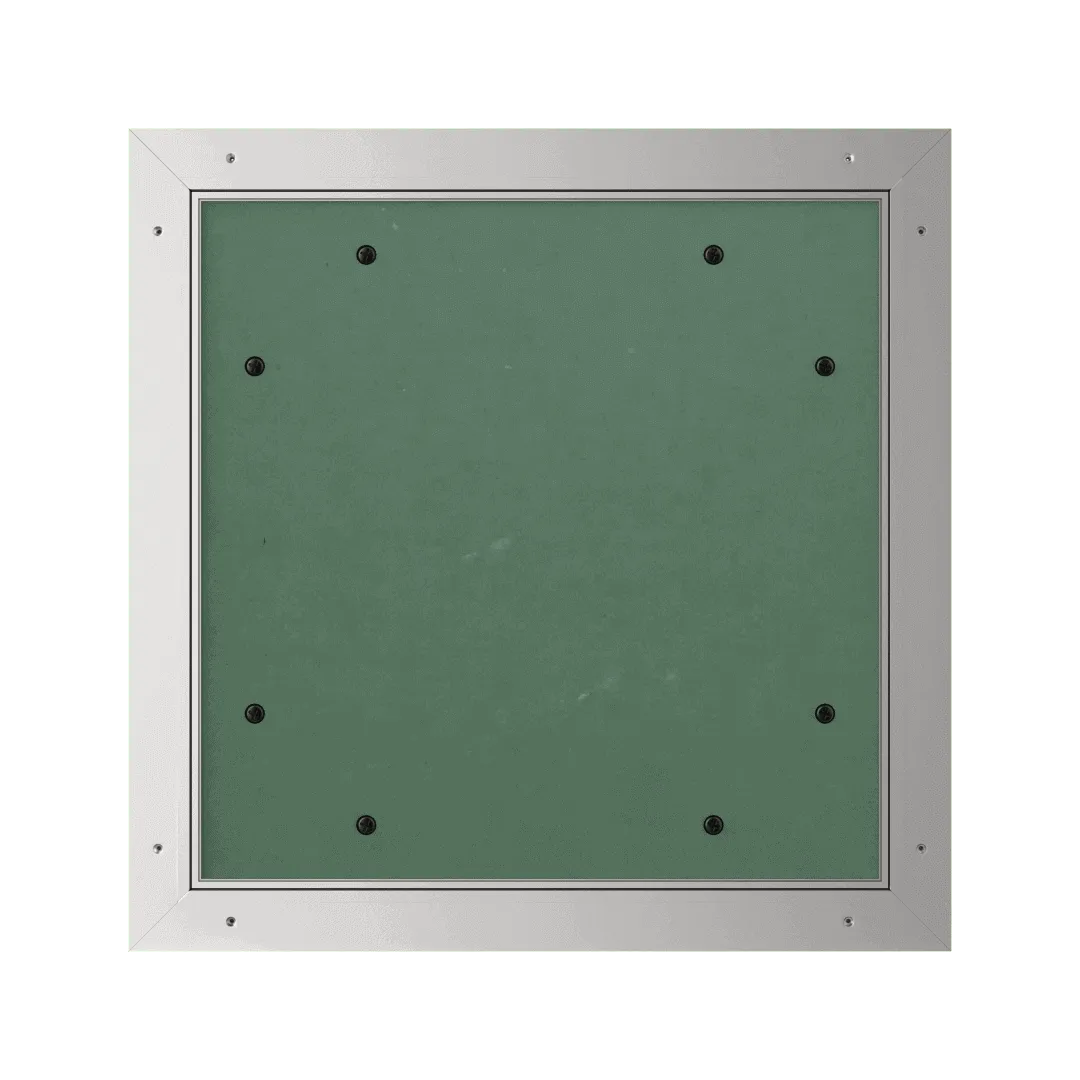 trappe-de-visite-plaque-de-platre-alustar-pousser-lacher-1-1.webp Revisionsklappe für Trockenbau Tempo Eco Star Revisionstür für Gipskartonplatten mit Druckverschluss – Bild 1
